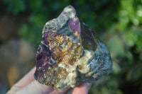 Natural Metallic Purpurite Cobbed Specimens  x 6 From Erongo, Namibia - Toprock Gemstones and Minerals 