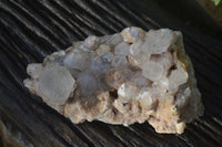 Natural Cascading White Phantom Smokey Quartz Cluster x 1 From Luena, Congo