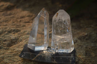 Polished Mixed Wonderland Quartz Points x 12 From Ankazobe, Madagascar