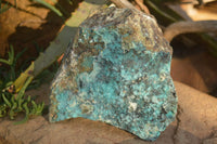 Natural Drusy Coated Chrysocolla Dolomite Specimens x 2 From Likasi, Congo