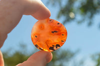 Polished Small Carnelian Palm Stones / Gallets - sold per kg - From Madagascar - TopRock