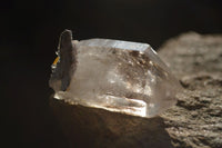 Natural Large Smokey Window Brandberg Quartz Crystals x 6 From Brandberg, Namibia