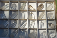 Polished Clear Quartz Crystal Points x 24 From Madagascar - TopRock