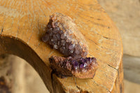 Natural Amethyst & Basalt Mini Geode Specimens  x 35 From Southern Africa - TopRock