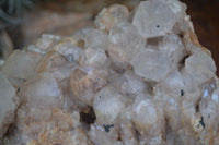 Natural Cascading White Phantom Smokey Quartz Cluster x 1 From Luena, Congo