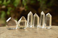 Polished Clear Quartz Crystal Points x 24 From Madagascar - TopRock