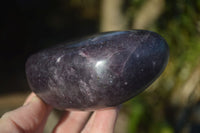 Polished Purple Lepidolite Standing Free Forms  x 2 From Zimbabwe - Toprock Gemstones and Minerals 