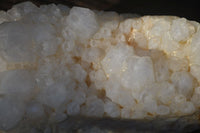 Natural White Phantom Candle Quartz Clusters  x 2 From Madagascar - Toprock Gemstones and Minerals 