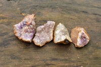 Natural Amethyst & Basalt Mini Geode Specimens  x 35 From Southern Africa - TopRock