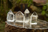 Polished Clear Quartz Crystal Points x 24 From Madagascar - TopRock