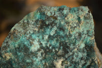 Natural Drusy Coated Chrysocolla Dolomite Specimens x 2 From Likasi, Congo