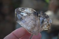 Natural Clear, Smokey, Amethyst and Window Quartz Specimens x 6 From Brandberg, Namibia - Toprock Gemstones and Minerals 