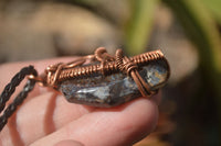 Polished Pietersite Copper Wire Wrapped Pendants  - Sold Per Piece -  From Namibia - TopRock