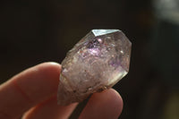 Natural Window Amethyst Crystals  x 12 From Chiredzi, Zimbabwe