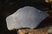 Natural Blue Lace Agate Geode Specimen x 1 From Nsanje, Malawi