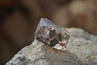 Natural Mixed Amethyst & Smokey Brandberg Quartz Crystals x 35 From Brandberg, Namibia