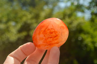 Polished Small Carnelian Palm Stones / Gallets - sold per kg - From Madagascar - TopRock