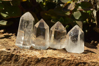 Polished Clear Quartz Crystal Points x 24 From Madagascar - TopRock