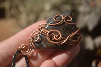 Polished Pietersite Copper Wire Wrapped Pendants  - Sold Per Piece -  From Namibia - TopRock