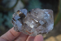 Natural Clear, Smokey, Amethyst and Window Quartz Specimens x 6 From Brandberg, Namibia - Toprock Gemstones and Minerals 