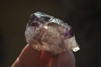 Natural Window Amethyst Crystals  x 12 From Chiredzi, Zimbabwe