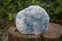 Natural Blue Celestite Crystal Specimens  x 3 From Sakoany, Madagascar - Toprock Gemstones and Minerals 