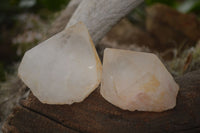 Natural Large Single Quartz Crystal Specimens  x 13 From Madagascar