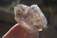 Natural Large Smokey Window Brandberg Quartz Crystals x 6 From Brandberg, Namibia