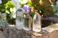 Polished Clear Quartz Crystal Points x 24 From Madagascar - TopRock