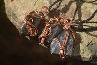 Polished Pietersite Copper Wire Wrapped Pendants  - Sold Per Piece -  From Namibia - TopRock