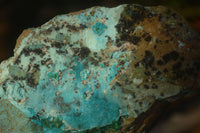 Natural Drusy Coated Chrysocolla Dolomite Specimens x 2 From Likasi, Congo