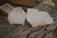 Natural Large Single Quartz Crystal Specimens  x 13 From Madagascar