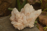 Natural Large Pineapple Candle Quartz Cluster  x 1 From Madagascar - TopRock