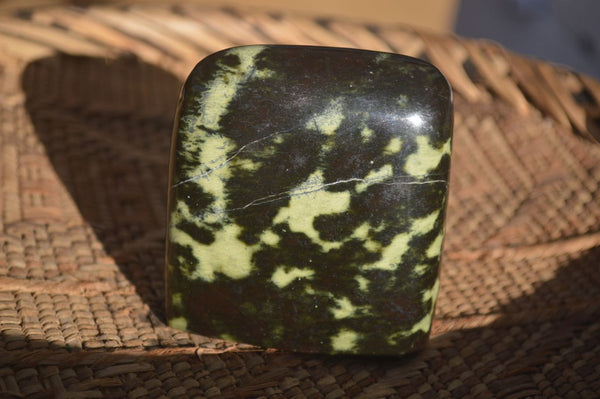 Polished Leopard Stone Free Forms  x 6 From Inyanga, Zimbabwe