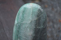 Polished Emerald Fuchsite Quartz Standing Free Form x 1 From Madagascar - Toprock Gemstones and Minerals 