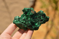 Natural Chatoyant Silky Malachite Specimens  x 6 From Kasompe, Congo - TopRock