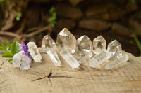 Polished Clear Quartz Crystal Points x 24 From Madagascar - TopRock