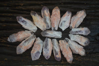 Natural Single Sugar Amethyst Crystals  x 70 From Zambia - Toprock Gemstones and Minerals 