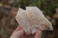 Natural Large Single Quartz Crystal Specimens  x 13 From Madagascar