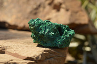 Natural Chatoyant Silky Malachite Specimens  x 6 From Kasompe, Congo - TopRock