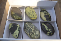 Polished  Spotted Leopard Stone Free Forms  x 6 From Inyanga, Zimbabwe