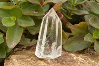 Polished Clear Quartz Crystal Points x 6 From Madagascar - TopRock