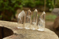 Polished Clear Quartz Crystal Points x 24 From Madagascar - TopRock