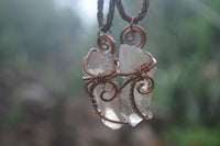 Polished Mixed Copper Wire Wrapped Jewellery Pendants x 6 From Southern Africa - Toprock Gemstones and Minerals 