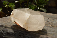 Polished Large Quartz Crystal With One Natural Side  x 1 From Madagascar - TopRock