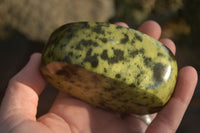 Polished  Spotted Leopard Stone Free Forms  x 6 From Inyanga, Zimbabwe