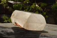 Polished Large Quartz Crystal With One Natural Side  x 1 From Madagascar - TopRock