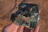 Polished  One Side Polished Emerald Mtorolite Plates  x 4 From Zimbabwe