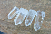 Polished Clear Quartz Crystal Points x 24 From Madagascar - TopRock