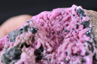 Natural Drusy Salrose Cobaltion Dolomite Specimens With Malachite & Heterogonite x 6 From Kakanda, Congo - TopRock